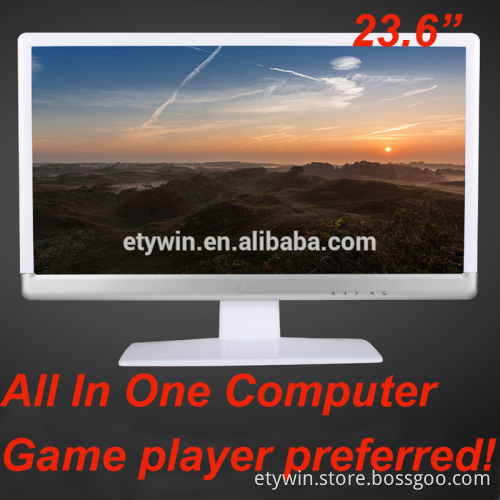 gaming pc wholesale gaming computer all in one pc case with 23.6" LED monitor DIY desktoup computer for sale